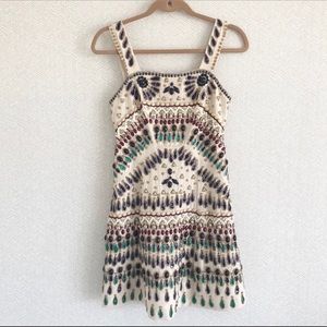 Alice and Olivia Fowler Beaded Mini Dress